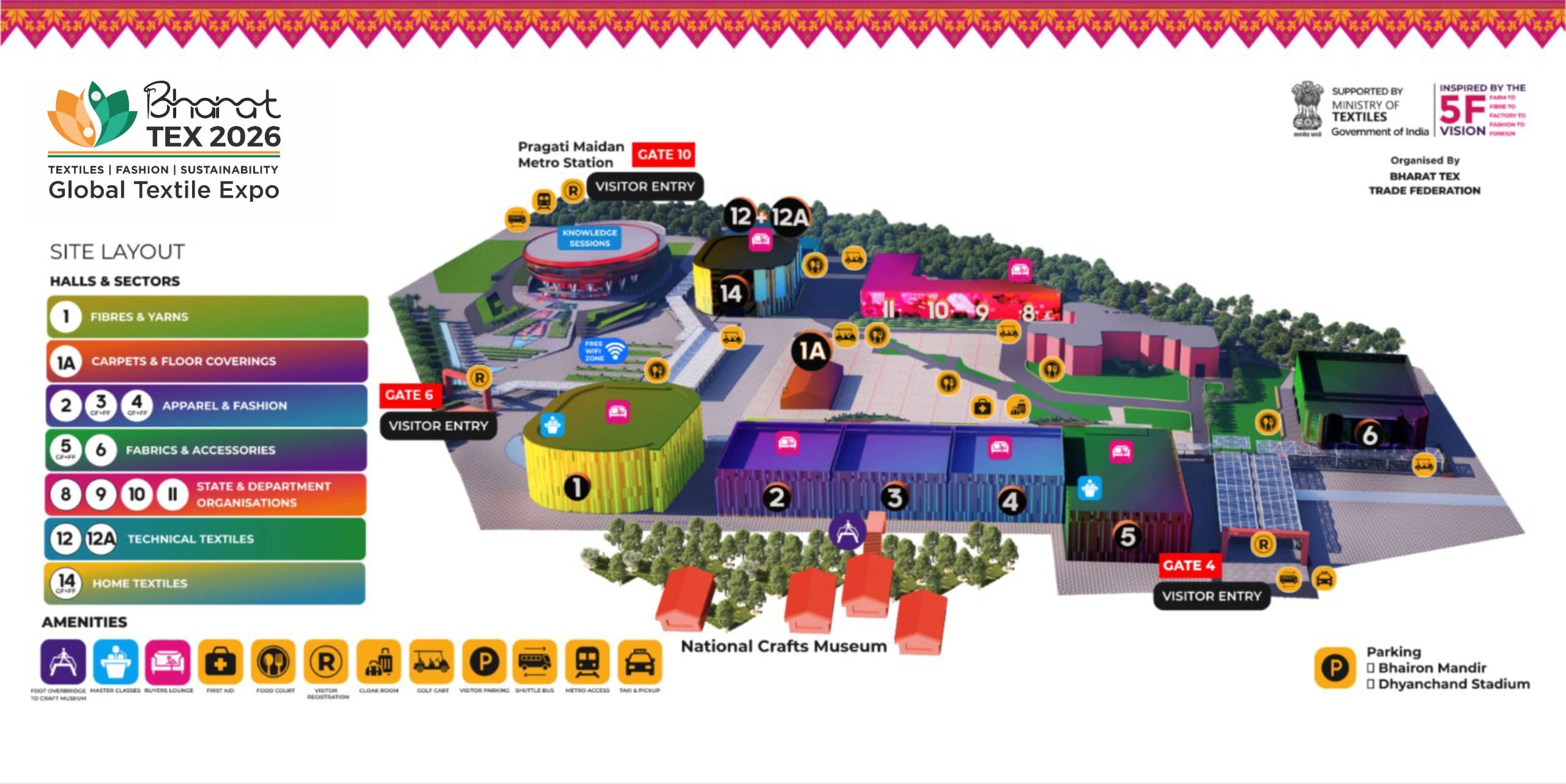 site-layout-Bharat Tex-2026