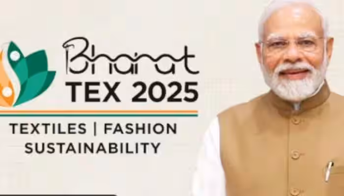 Honble-Prime-Minister-Narendra-Modi at Bharat Tex 2025